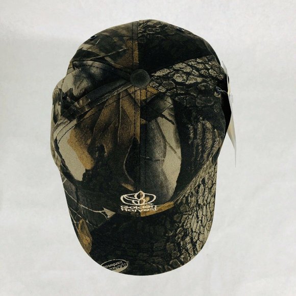 New Golden Harvest Hat K Products Snapback Camo Hunting Realtree Hardwoods - Picture 8 of 11